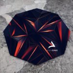 Aerone Red Glass Floor Mat - Image 2