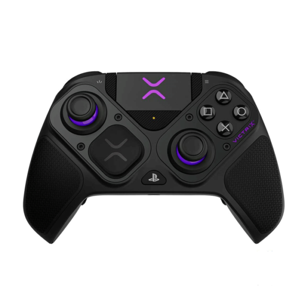 PDP Victrix Pro BFG Wireless/Wired Gaming Controller for Playstation 5 / PS5, PS4, PC, Modular Esports Gamepad, Remappable Buttons, Customizable Triggers/Paddles/D-Pad/Fightpad, PC App, Black | 052-002-BK