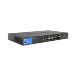 Linksys 24-Port Managed Gigabit PoE+ Switch with 4 1G SFP Uplinks - Image 3