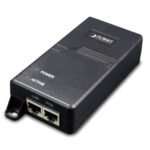 Planet Single-Port 10/100/1000Mbps Ultra PoE Injector (60 Watts, internal PWR)