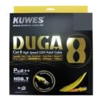 Kuwes DUGA Cat.8 Patch Cord LAN Network Cable – 2Meter