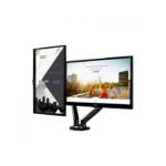 North Bayou F160 Dual Screens Arm (17"-27") Gas-Strut Flexi Mount Desktop Built With Interactive Ergonomical Concepts - Image 3