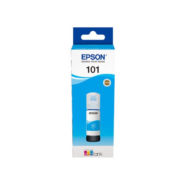 Epson 101 EcoTank Cyan Ink Bottle...