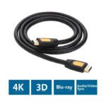 UGreen HDMI 2.0 Cable Male to Male Cable 1.5m - Black - Image 2