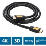 UGreen HDMI 2.0 Cable Male to Male Cable 2m - Black - Image 3