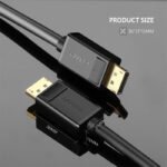UGreen DisplayPort to DisplayPort Male to Male Cable 5m 3D & 4K@60Hz - Black - Image 2