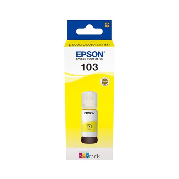 Epson 103 EcoTank Yellow Ink Bottle...