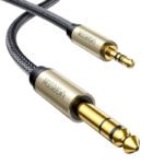 UGreen AV127, 6.35mm 1/4" Male To 3.5mm 1/8" Male TRS Stereo Audio Cable 5m
