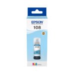 Epson 108 EcoTank Light Cyan ink bottle (70 ml)...