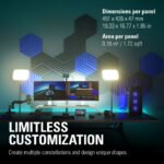Elgato Wave Panels Professional Acoustic Environment Reduce Room Echo & Reverberation - Blue - Image 2