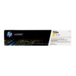 HP 126A Yellow Original LaserJet Toner Cartridge (CE312A)...