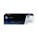 HP 128A Cyan Original LaserJet Toner Cartridge (CE321A)...