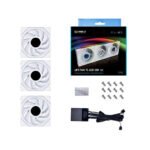 LIAN LI UNI FAN TL LCD 120 RGB 3-in-1 Pack TL Controller - White - Image 2