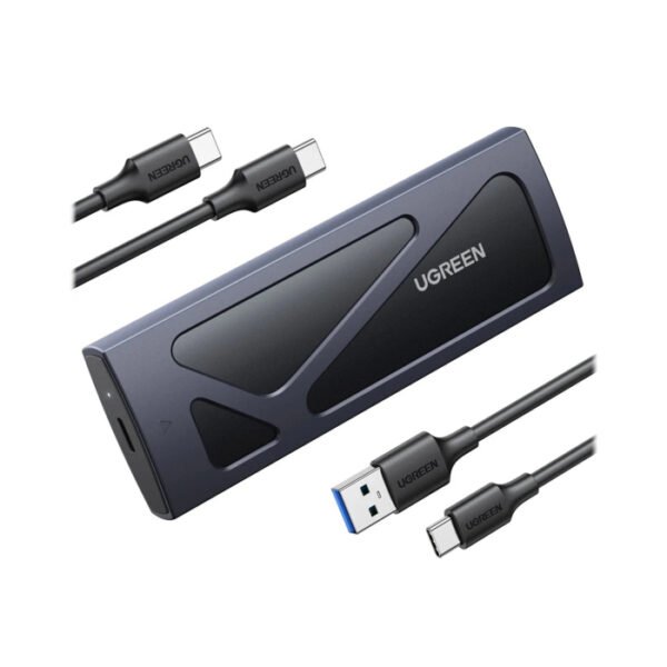UGreen M.2 NVMe SSD Enclosure Safe & Stable Data Transfer, Premium Aluminum Alloy Housing