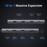Ugreen CM639 USB-C 10-In-1 Multifunction Adapter - Image 3