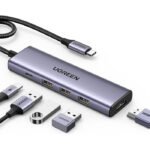 UGREEN 5-In-1 USB-C Multifunction Adaptor For Window & Mac - Image 3