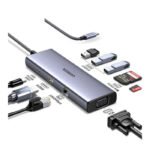 UGreen USB-C MultiFunction Adapter 9-In-1 for MacBook Pro, Type-C Laptops - Image 2