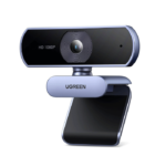 UGREEN CM678 FHD1080P Webcam with Microphone, Full HD USB Web Camera, 85Â° FOV, Noise-Canceling, Plug and Play, Auto Light Correction, Video Webcam for Streaming, Black & Gray | 15728