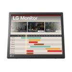 LG Touch Monitor, 17" TN Display, 1280 x 1024 Resolution, 75Hz Refresh Rate, 5ms Response Time, Anti-Glare Treatment, 16.7m Color Support, Built-In Power Type, Black | 17BR30T-B