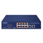 Planet 8-Port 10/100/1000T 802.3at PoE + 2-Port 10/100/1000T Desktop Switch (120 watts) - Image 2