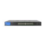 Linksys 24-Port Managed Gigabit PoE+ Switch with 4 1G SFP Uplinks