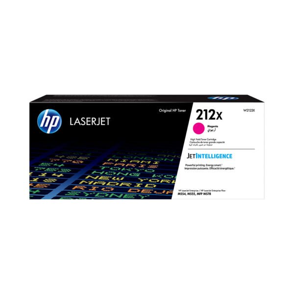 HP 212X High Yield Magenta Original LaserJet Toner Cartridge (W2123X)...