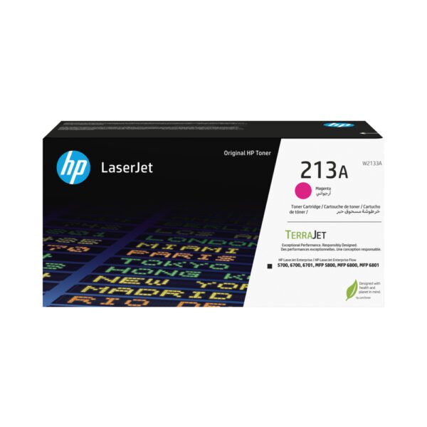 HP 213A Magenta Original LaserJet Toner Cartridge (W2133A)...