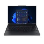 Lenovo ThinkPad E16 Gen 3 Laptop, Intel Core Ultra 5 225U Processor, 16GB DDR5 RAM, 512GB SSD Gen4 NVMe, Integrated Intel Graphics, 16 WUXGA IPS 60Hz Display, Backlit Keyboard, Windows 11 Pro License, Black | 21SR005FGR