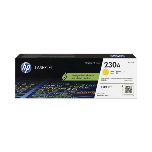 HP 230A Yellow Original LaserJet Toner Cartridge (W2302A)...
