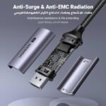 UGreen USB C to DisplayPort 1.4 Cable 8K@60Hz 4K@240Hz 1m - Image 2