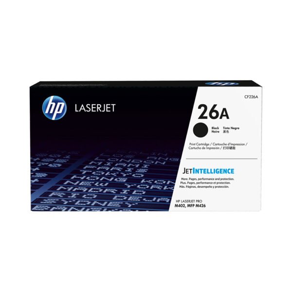 HP 26A Black Original LaserJet Toner Cartridge (CF226A)...