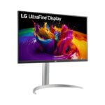 LG UltraFine 27" 4K IPS Panel 60Hz 5ms HDR10, USB Type-C 90W Flat Monitor - White - Image 3