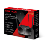 Mercusys MR80X AX3000 Dual-Band Wi-Fi 6 Router - Image 2