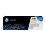 HP 304A Yellow Original LaserJet Toner Cartridge (CC532A)...