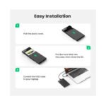 UGreen USB 3.0 HDD Enclosure With USB 3.0 Cable - Image 2