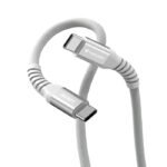 Verbatim Sync & Charge Magnetic Cable USB-C To USB-C 100W|480Mbps (120Cm) - Grey - Image 3