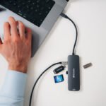 Verbatim USB-C Pro Multiport Hub 8 Port Upto 5Gbps USB 3.2 Gen 1, Supports 8K, 85W USB Power Delivery - Image 2