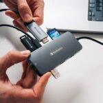 Verbatim USB-C Pro Multiport Hub 9 Port Upto 10Gbps USB 3.2 Gen 1, Supports 4K, SD/MicroSD With Gigabit Ethernet Adapter - Image 2