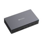 Verbatim USB-C Pro Docking Station 17 Port Upto 10Gbps USB 3.2 Gen 2 Supports 8K Supports DisplayLink With 80W USB Power Delivery
