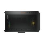 Cougar Air Face Mid Tower Tempered Glass Side Panel Case with 3 RGB Fans - Black - Image 2