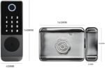 Smart Door Lock for Exterior Fence TTLock Silver-ED2-2 - Image 4