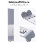 UGreen LP451 Foldable Holder For Adjustment Laptop - Silver - Image 3