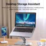 Ugreen Adjustable Laptop Stand, Hollow Design For Heat Dissipation, Easy Height Adjustment, Stepless Regulation - Silver | 40291 - Image 3