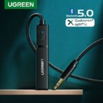 UGreen Bluetooth 5.0 Transmitter with 3.5mm / Toslink Optical Audio Jack - Black - Image 2