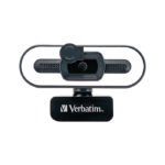 Verbatim Webcam With Microphone And Light AutoFocus FHD, Bulit-In-Microphone, Privacy Lens Cover, 360 Rotable - Image 3
