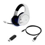 HyperX Cloud Stinger Core Wireless Gaming Headset with Noise-Cancelling Mic For PC,PS5 & PS4 -White - Image 2