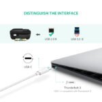 UGreen US241 USB-C to USB-B 2.0 Printer Cable 2m - Black - Image 3