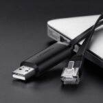 UGreen CM204 USB to RJ45 Console Cable 1.5m - Black - Image 3