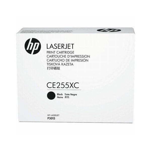 HP 55XC Black Contract Toner Cartridge (CE255XC)...