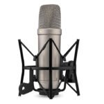 Rode NT1 5Th Generation Silver Studio Condenser Microphone Dual Connect XLR & USB Connectivity 32 Bit Float Digital Output Gold Capsule - Image 3